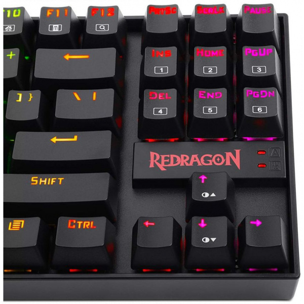 Redragon Kumara RGB mechanikus Gaming billentyűzet (Blue Switch) #6