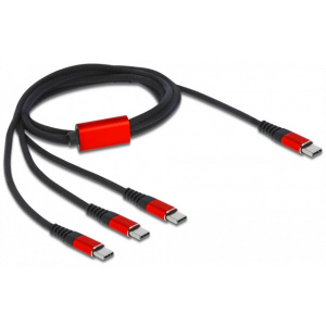Delock USB 3-in-1 kábel szett (USB-C > 3x USB Type-C™) 1m #2