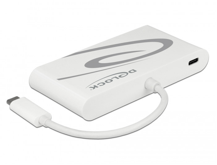 Delock USB Type-C™ 3.1 dokkolóállomás HDMI 4K 30 Hz + VGA + LAN + USB PD #3