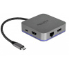 Delock USB Type-C™ dokkolóállomás HDMI 4K + LAN + USB PD 3.0, kijelzős #2