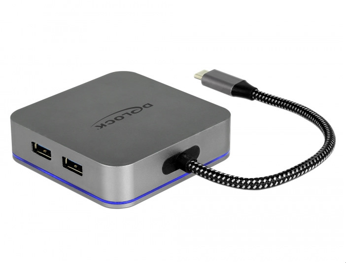 Delock USB Type-C™ dokkolóállomás HDMI 4K + LAN + USB PD 3.0, kijelzős #3
