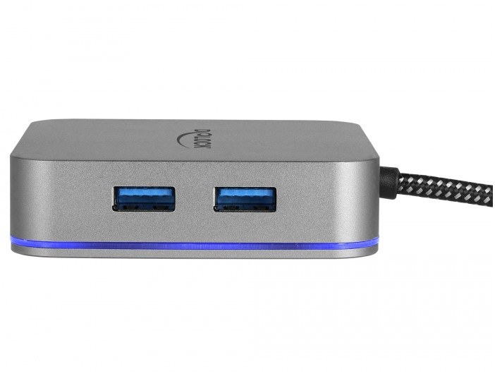 Delock USB Type-C™ dokkolóállomás HDMI 4K + LAN + USB PD 3.0, kijelzős #4