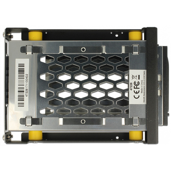 Delock 3.5"-es mobilkeret 2.5"-es SATA/SAS HDD/SSD-hez, rezgés elleni védelemmel #6