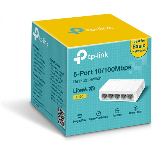 TP-Link LS1005 5-port switch (desktop) #5