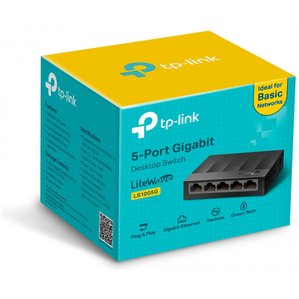 TP-Link LS1005G 5-port Gbit switch (desktop) #5