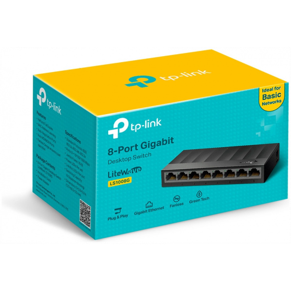 TP-Link LS1008G 8-port Gbit switch (desktop) #5