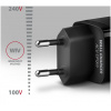 Axagon 220V-os USB-s fali gyorstöltő (1x QC4.0 + 2x PD USB-C port) #3