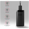 Axagon 220V-os USB-s fali gyorstöltő (1x QC4.0 + 2x PD USB-C port) #5