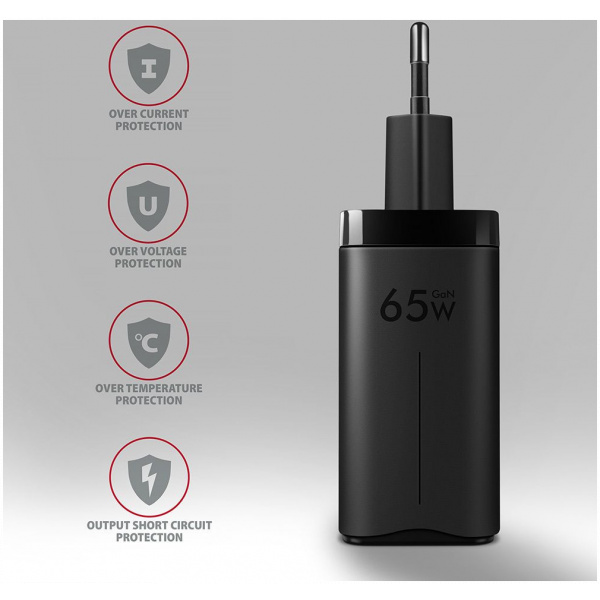 Axagon 220V-os USB-s fali gyorstöltő (1x QC4.0 + 2x PD USB-C port) #5