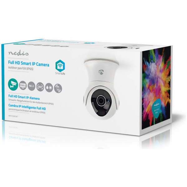 Nedis SmartLife kültéri IP kamera (Full HD, 16GB belső / felhő, mozgatható) #7