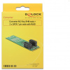 Delock adapter M.2 aljzat (B+M) > 2x SATA 7-tűs csatlakozó, RAID funkcióval #4