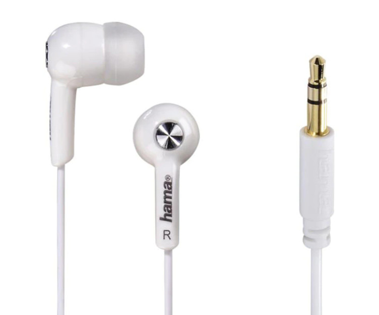 Hama Basic sztereo fülhallgató (fehér) #2