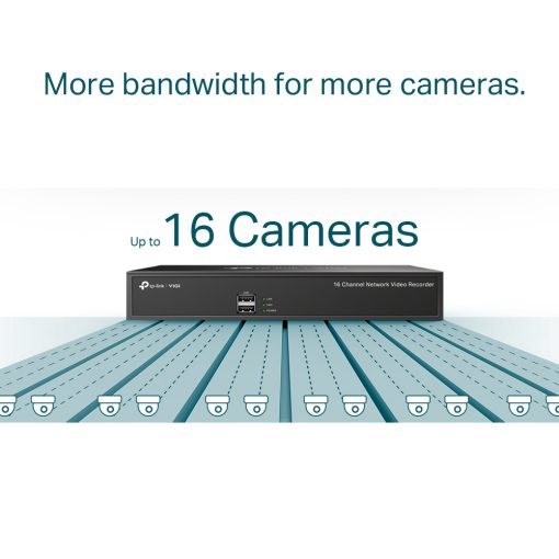 TP-Link VIGI NVR1016H 16-csatornás hálózati videó rögzítő #3