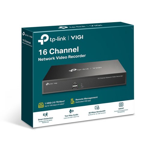 TP-Link VIGI NVR1016H 16-csatornás hálózati videó rögzítő #7