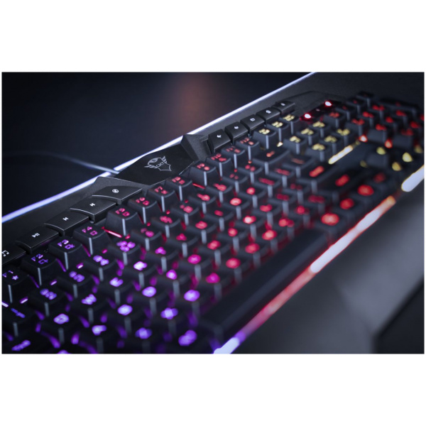 Trust GXT 881 Odyss Félmechanikus Gaming billentyű, RGB LED-es #4