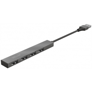 4-portos mini USB HUB Trust Halyx Aluminium (USB 2.0) #2