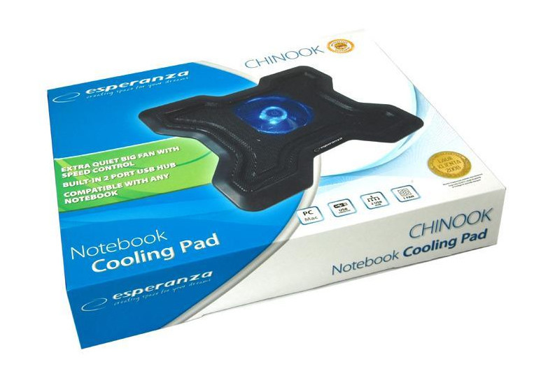 Esperanza Chinook notebookhűtő (LED-es) #3