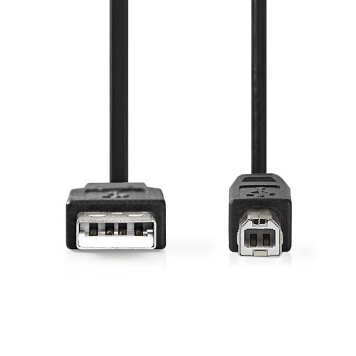 USB 2.0 kábel (A/B) 0,5m (nyomtatóhoz) - Nedis #2