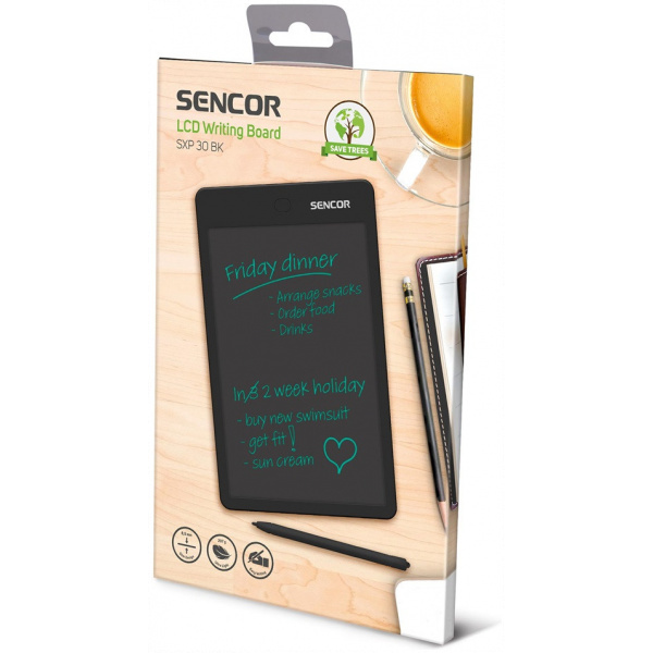 Sencor SXP 030 BK 10"-os digitális rajztábla (fekete) #4