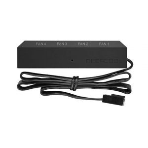 DeepCool 3/4-pin (PWM) ventilátor táp elosztó HUB 4 csatlakozóval #2