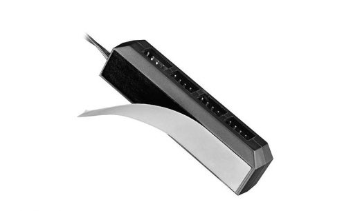 DeepCool 3/4-pin (PWM) ventilátor táp elosztó HUB 4 csatlakozóval #3