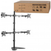 Logilink BP0046 VESA Quad asztali konzol (max. 4x8 kg, 4x32