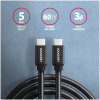 USB 3.2 (C) – USB 3.2 (C) (M/M) adat- és töltőkábel 1m Axagon #2