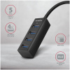 4-portos USB HUB Axagon HUE-M1AL (USB 3.2) Type-A csatlakozóval, 1,2m kábellel #2