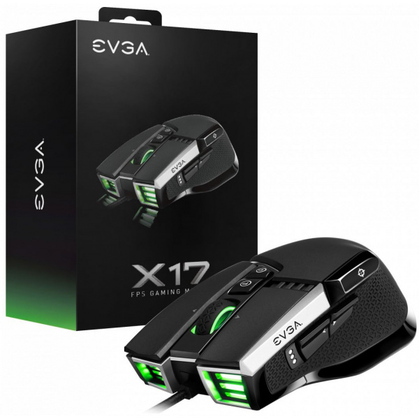 EVGA X17 Gaming egér RGB világítással #6