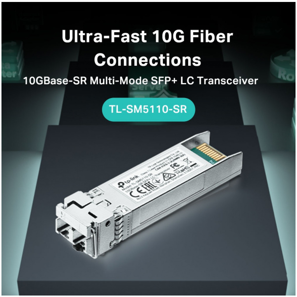 TP-Link TL-SM5110-SR 10GBase-SR SFP+ LC Transceiver #4