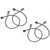 Akasa 4-pin (PWM) ventilátor hosszabbító kábel (30 cm) - 4db #3