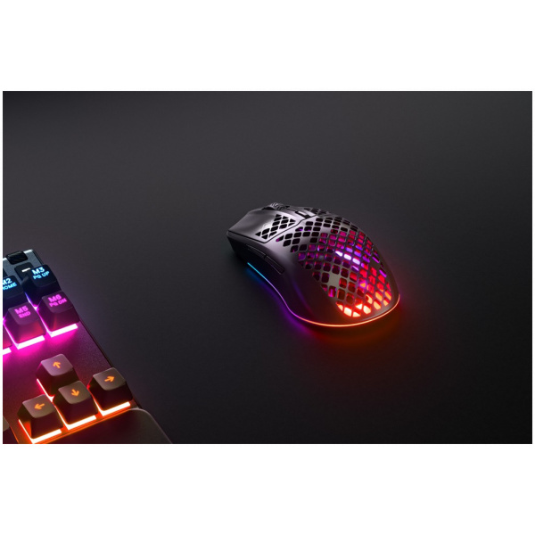 SteelSeries Aerox 3 Onyx (2022) Wireless Black egér (fekete) #5