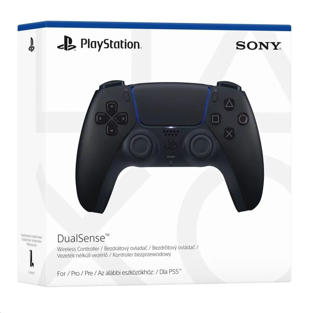 Sony PS5 DualSense Wireless kontroller, Midnight Black (fekete) #4