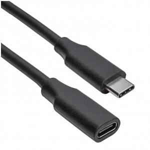 USB (C) – USB (C) (M/F) hosszabbító kábel 0,3m Akyga #2