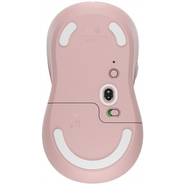 Logitech Signature M650 vezeték nélküli egér (Large) - rózsaszín #5