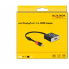 Delock mini DisplayPort > HDMI 4K 60Hz aktív átalakító, HDR funkcióval, 20cm #3