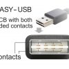 Delock EASY-USB 2.0 toldó könyök (90°) #2