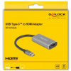 Delock 8K HD adapter USB Type-C™ (DP Alt mód) > HDMI aljzat HDR funkcióval #3