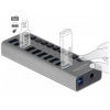 Delock USB 3.0 HUB 10 porttal és kapcsolóval #2