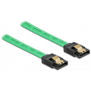 HDD SATA3 adatkábel zöld UV fényhatással, 70cm (Delock) #2