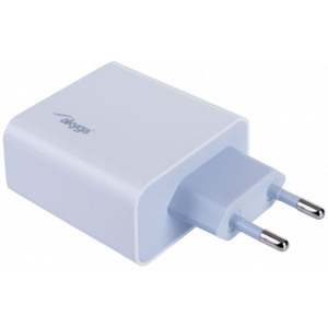 Akyga USB-A + USB-C gyorstöltő Quick Charge 3.0 funkcióval (220V), max 45W #2