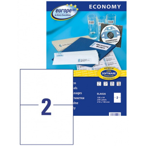 Avery Europe100 etikett címke (210 x 148 mm, 100 ív) #2