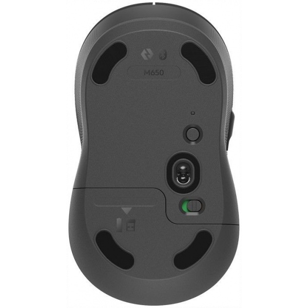 Logitech Signature M650 vezeték nélküli egér (Medium) - grafitszürke #5