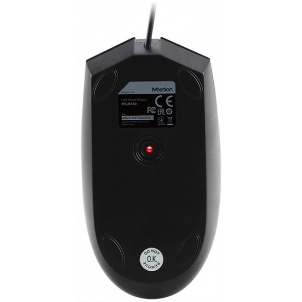 Meetion MT-M360 optikai egér, fekete (USB) #7