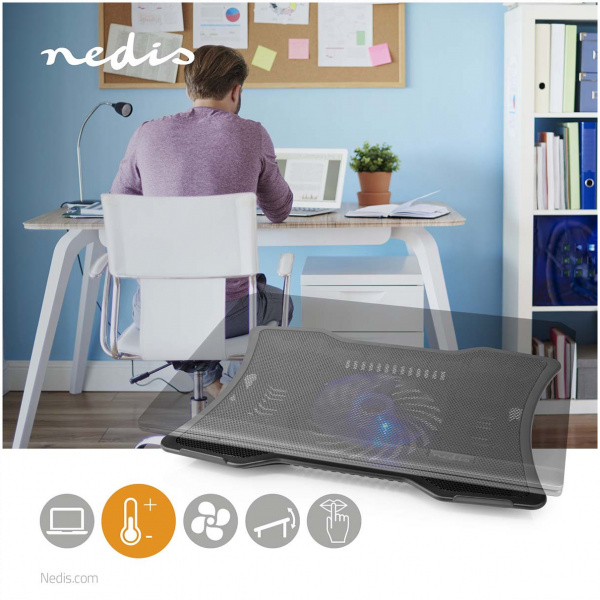 Nedis 17" notebookhűtő #2
