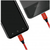 Logilink USB 2.0 C – C töltőkábel (szövet borítással, 3A) 1m #4