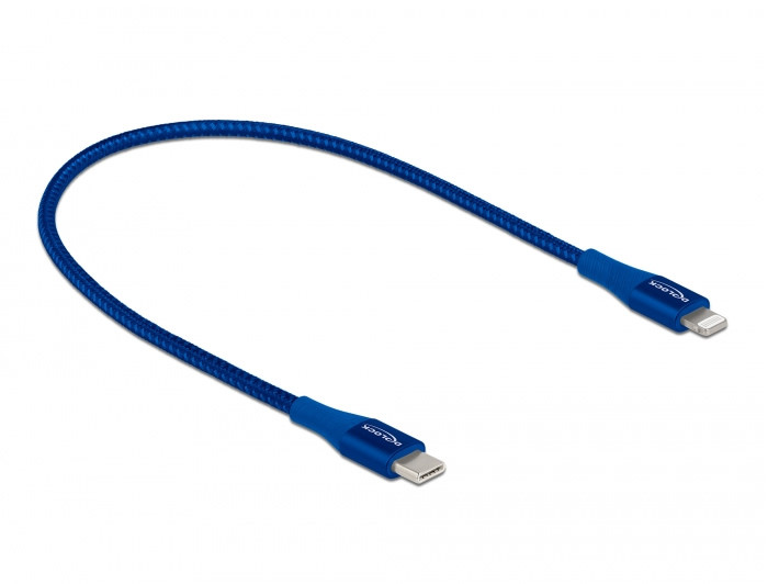 Delock USB-C – Lightning töltő- és adatkábel (MFi tanusítvánnyal) 0,5m #2