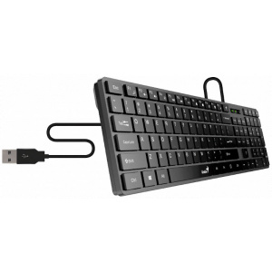 Genius Slimstar C126 billentyű + egér fekete (USB) #2