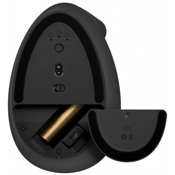 Logitech Lift Vertical Ergonómikus egér (grafitszürke) #5
