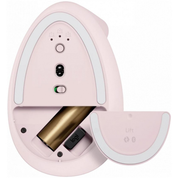 Logitech Lift Vertical Ergonómikus egér (rózsaszín) #5